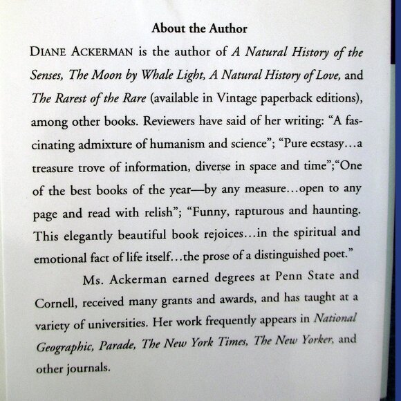 Book: A Slender Thread by Diane Ackerman - Picture 8 of 12